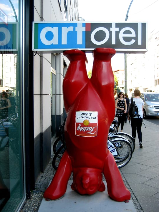 Hoteleingang art'otel berlin mitte