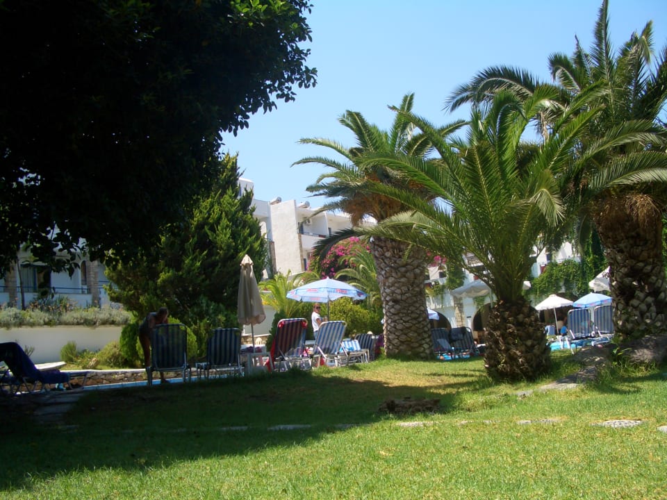Gartenanlage Ekaterini Hotel