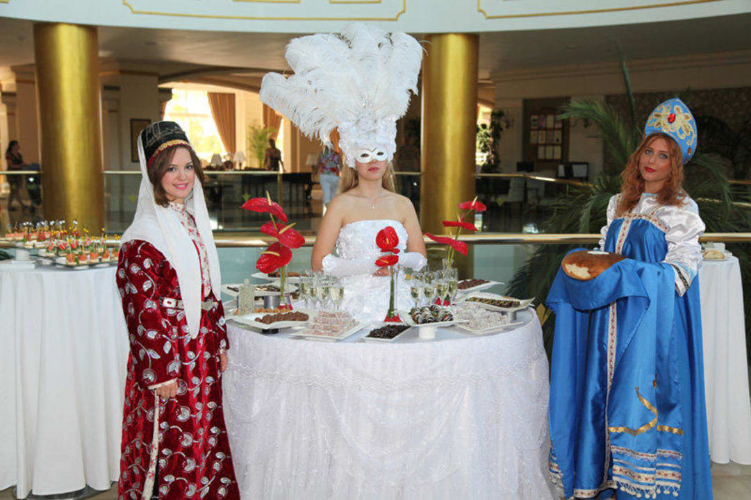 Empfang neuer Gäste Rixos Premium Tekirova