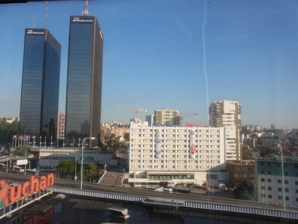 Ausblick Hotel Campanile Paris Porte de Bagnolet