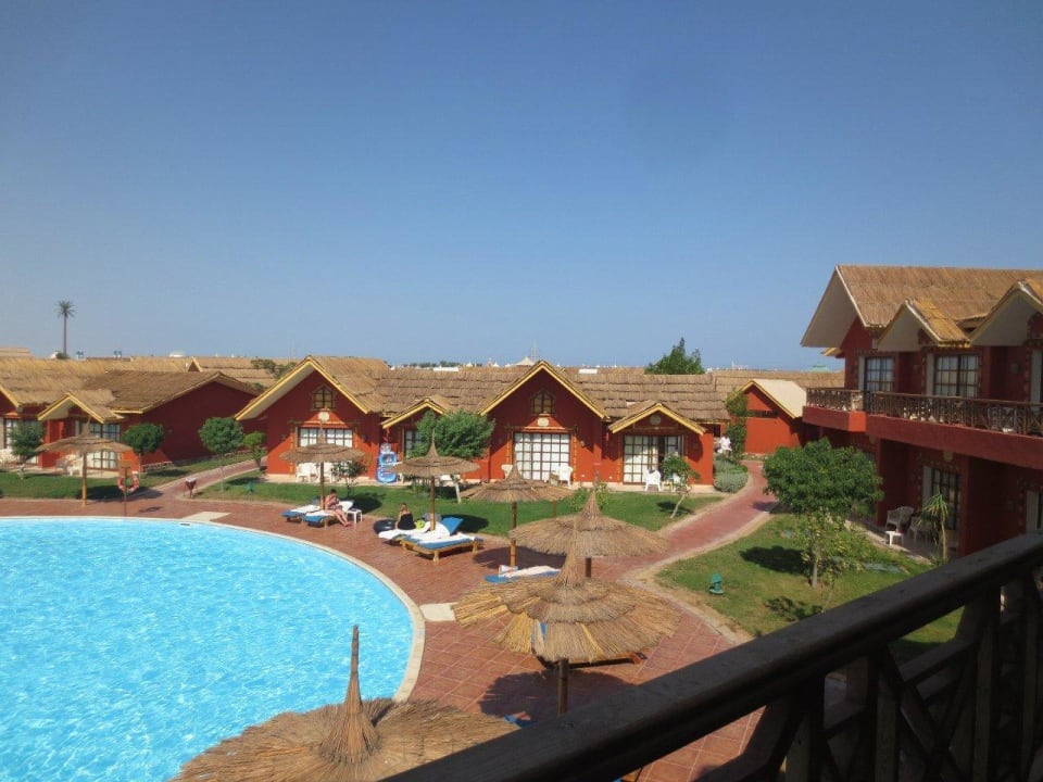 Вид из номера Pickalbatros Jungle Aqua Park Resort - Neverland Hurghada