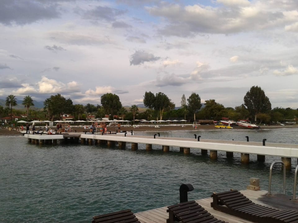 Eigener Hotelsteg Club Tuana Fethiye