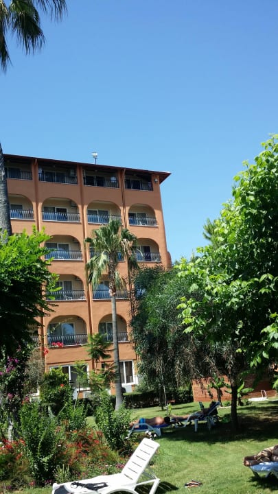 Balkon vom Garten Club Turtas Beach Hotel