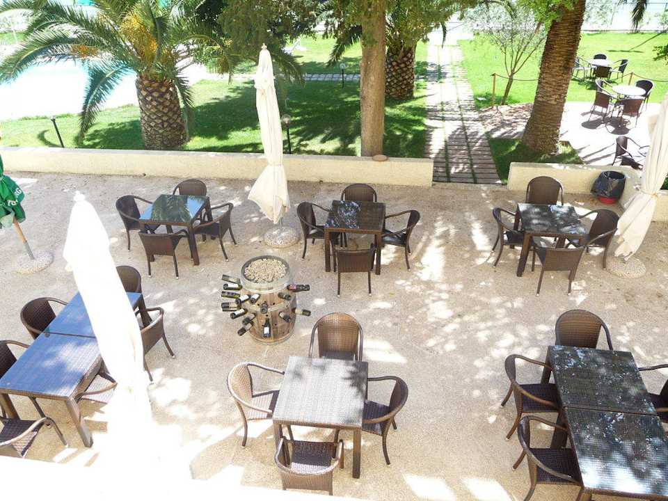 Die Frühstücksterrasse - sehr gemütlich Alghero Resort Country Hotel