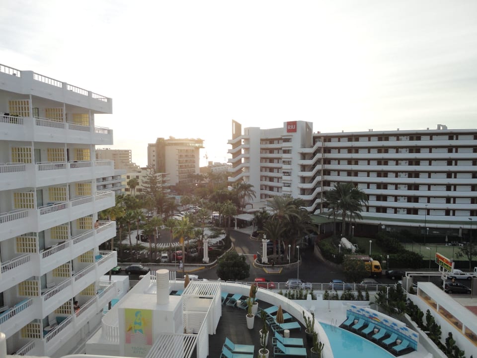 Blick vom Balkon 1 Hotel Gold by Marina