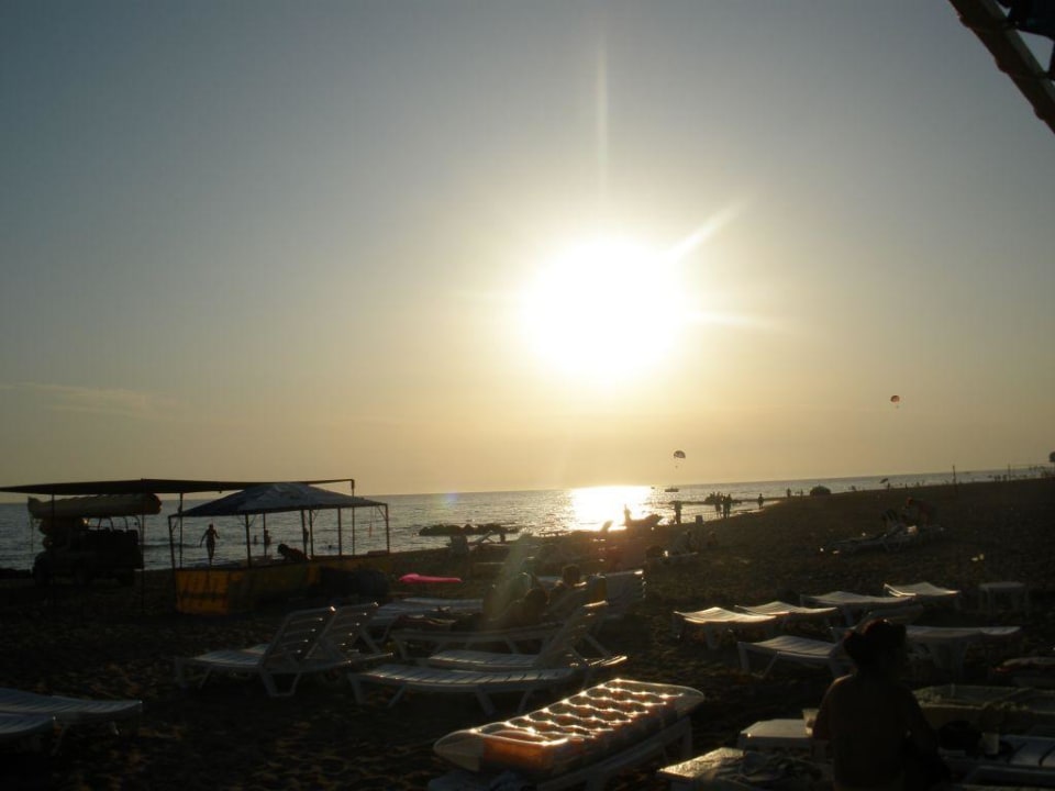 Sonnenuntergang Hotel Orfeus Park