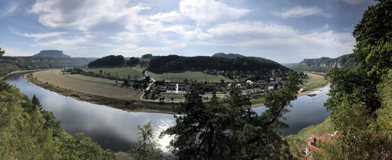 Ausblick Rathener Hof by STEIGER Hotels