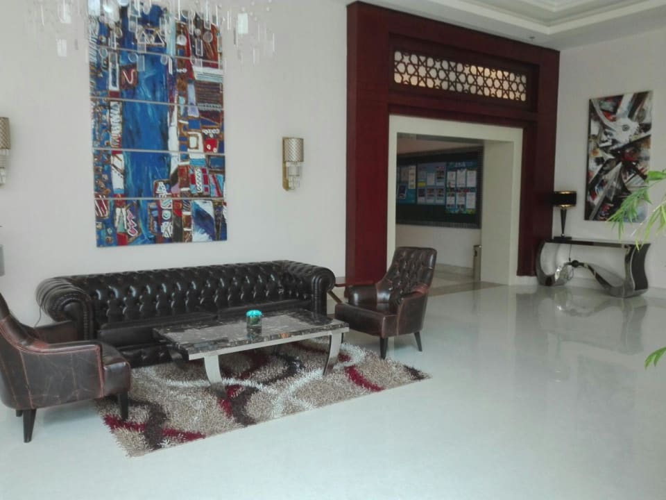 Sehr modern gestaltete Lobby Pickalbatros White Beach Resort - Hurghada