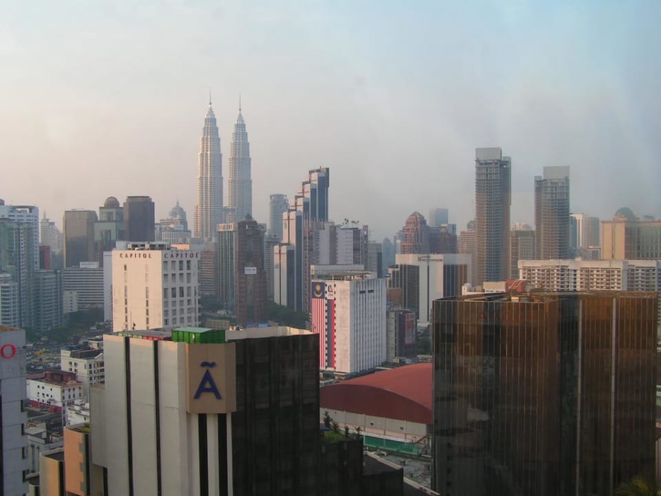 Blick vom Zimmer Berjaya Times Square Hotel, Kuala Lumpur