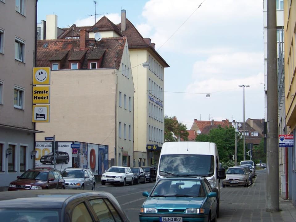 Altstadt in Sichtweite vom Hotel Smile Hotel