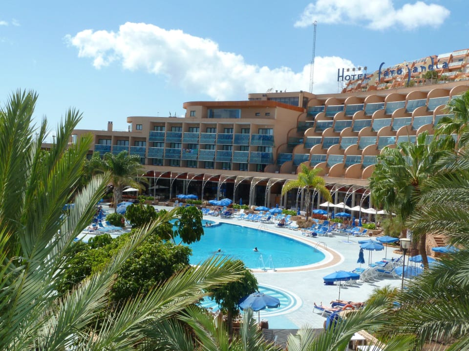 Pool und Hotel MUR Hotel Faro Jandia & Spa Fuerteventura