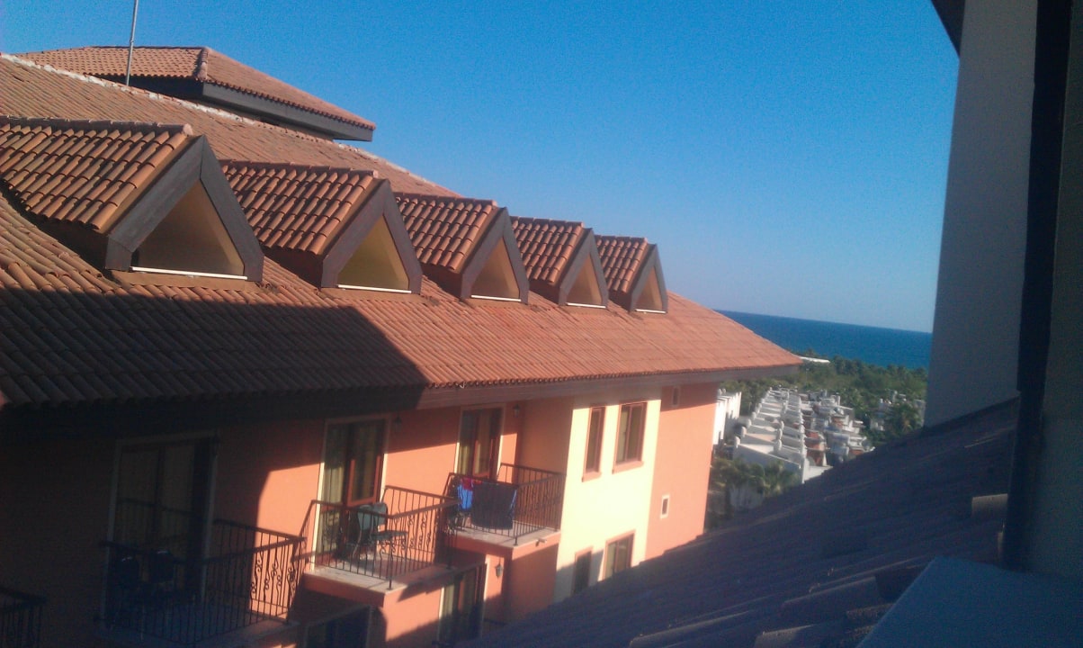 Aussicht vom Dachzimmer Club Grand Aqua