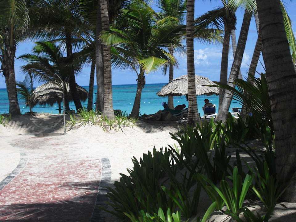 Weg zum Strand Hotel Grand Palladium Palace Resort, Spa & Casino