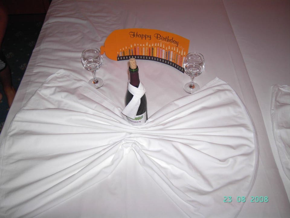 Geburtstagsgeschenk vom Hotel Miramare Queen Hotel