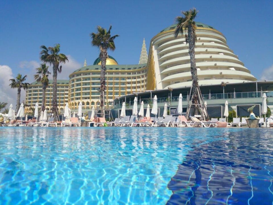 Blick vom Pool Hotel Delphin Imperial