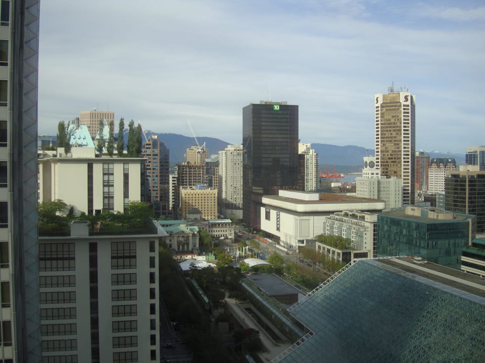 Aussicht Richtung Stadt Hotel Sheraton Vancouver Wall Center