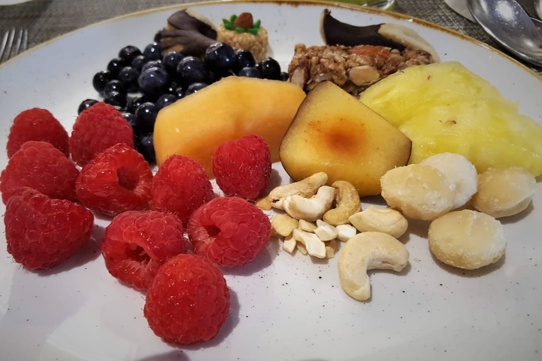 Frühstück - Obst zur Abrundung Hotel Jumeirah Emirates Towers