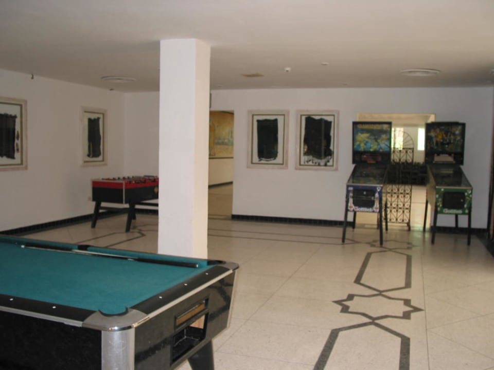 Billardraum andere Ansicht Hotel Sangho Club Zarzis