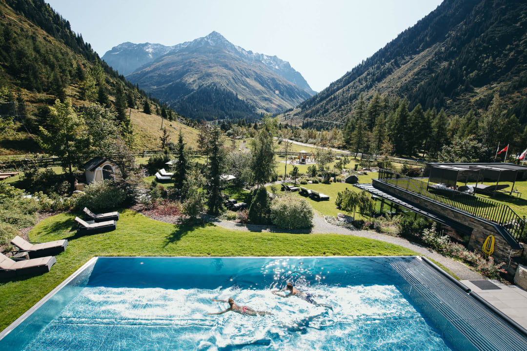Ausblick Verwöhnhotel Wildspitze