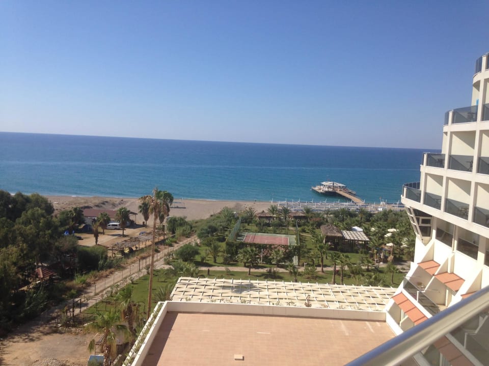 Vom Balkon aus Seaden Sea Planet Resort & Spa