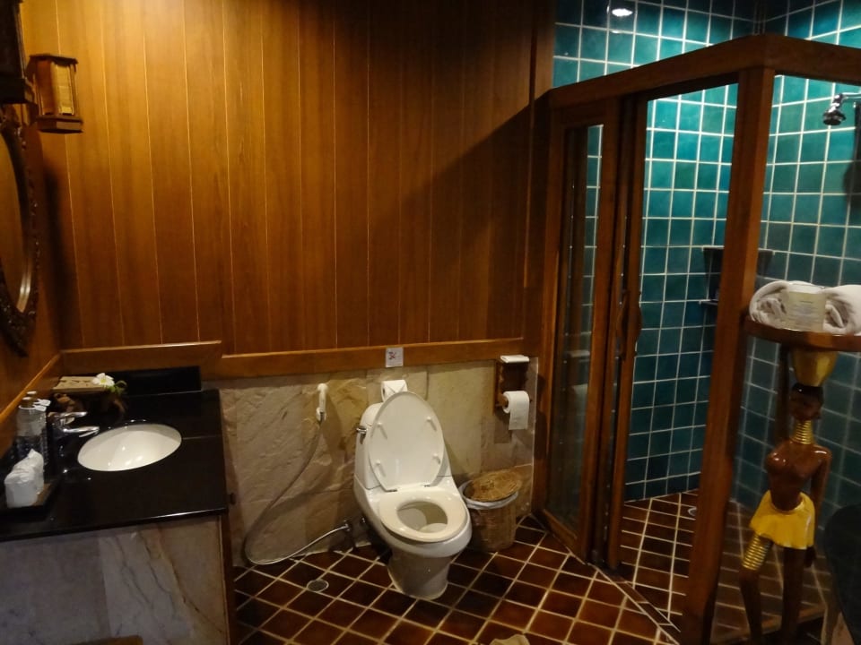 Bad mit Dusche Panviman Resort Koh Phangan