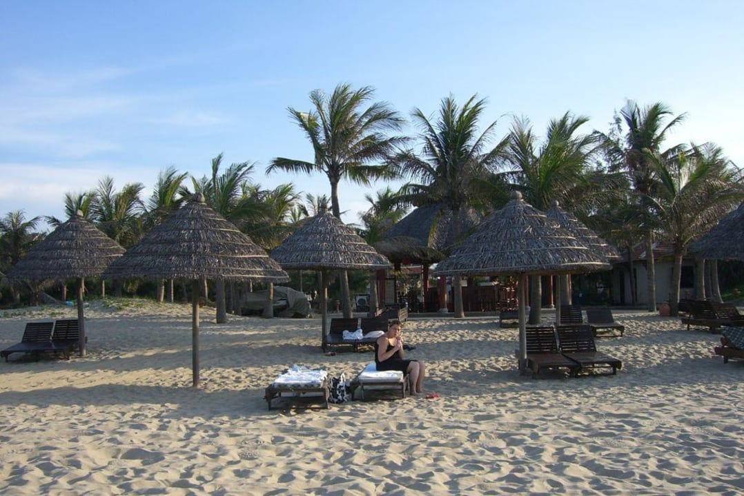 Privatstrand des Hotels Hotel Hoi An Beach Resort