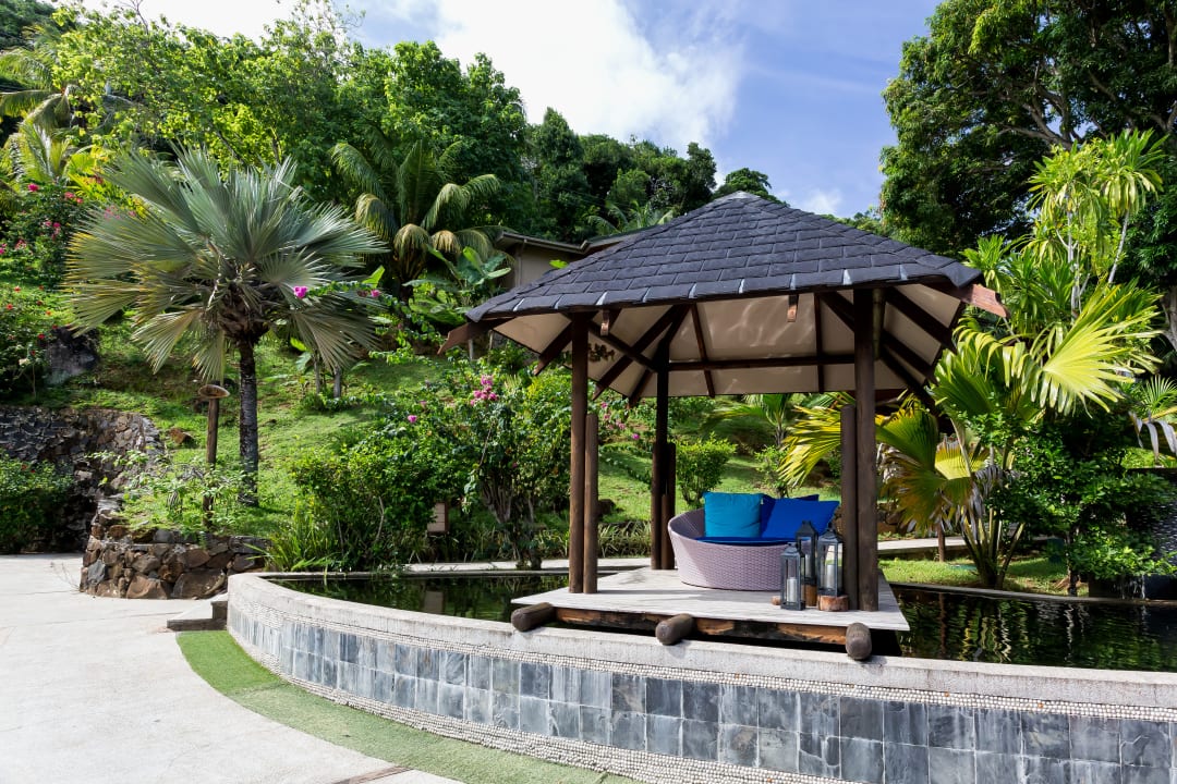 Gartenanlage The Coco de Mer Hotel & Black Parrot Suites