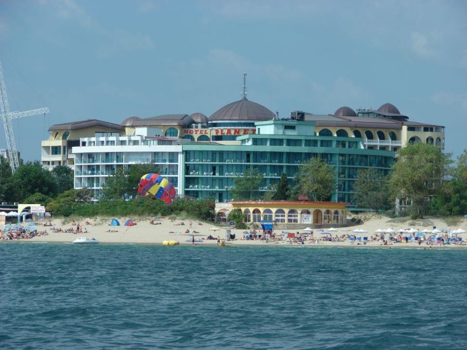 Hotel Planeta Ansicht vom Meer aus Hotel Planeta