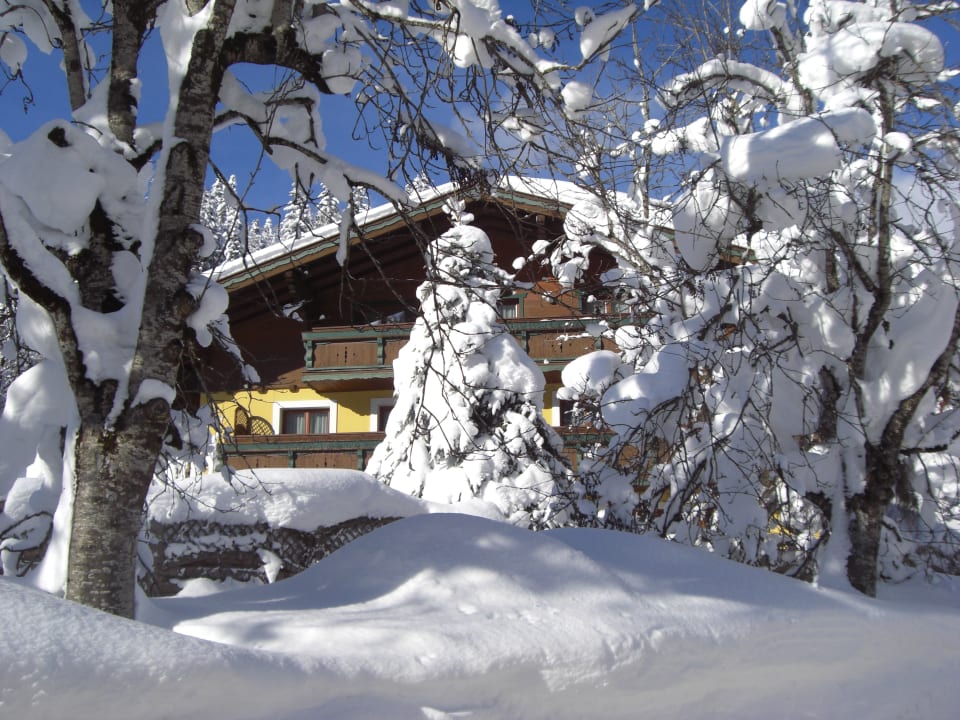 Außenansicht Frühstückspension Haus am Bach