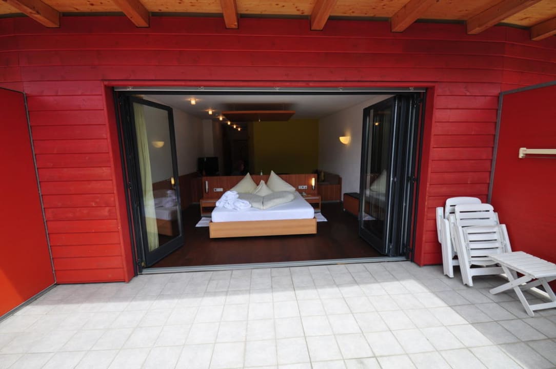 Bett zum rausrollen Lindenhof Pure Luxury & Spa DolceVita Resort