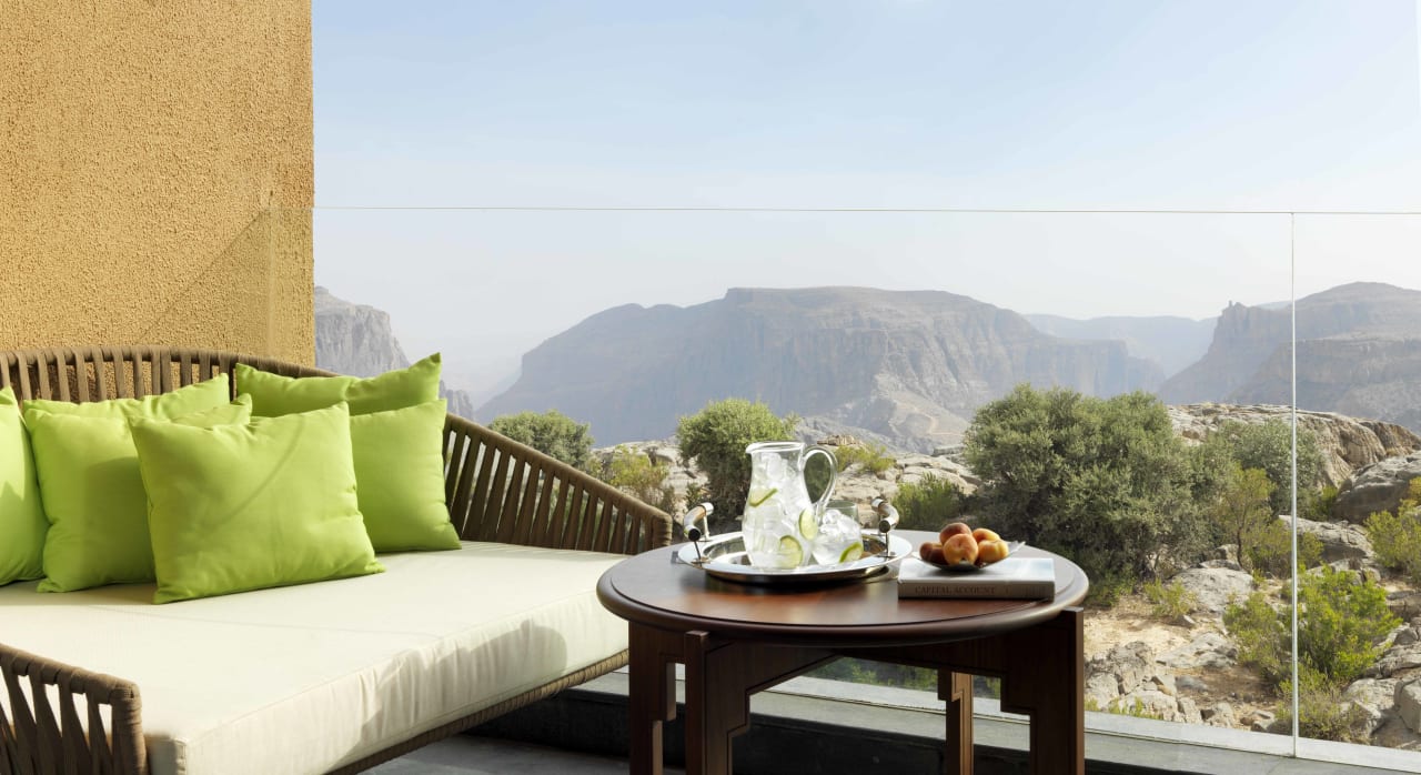 Ausblick Anantara Al Jabal Al Akhdar Resort
