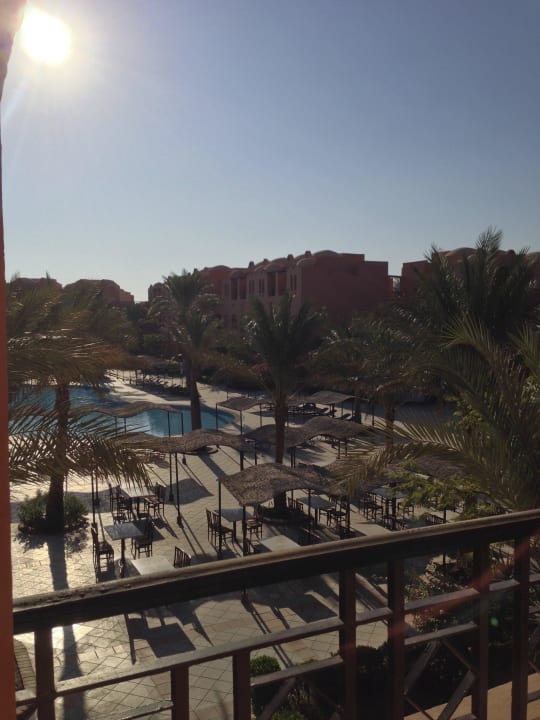 Ausblick aus unserem Zimmer Jaz Makadi Oasis Resort