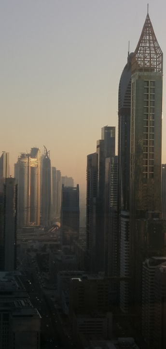 Ausblick Hotel Jumeirah Emirates Towers