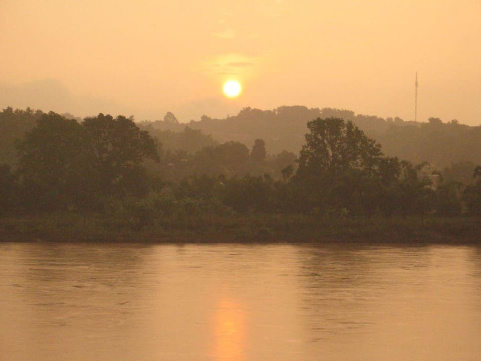 Blick vom Restaurant Hotel Namkhong Riverside