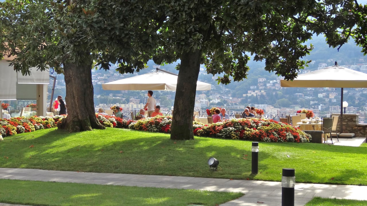 Frühstücks-Terrasse Villa Sassa