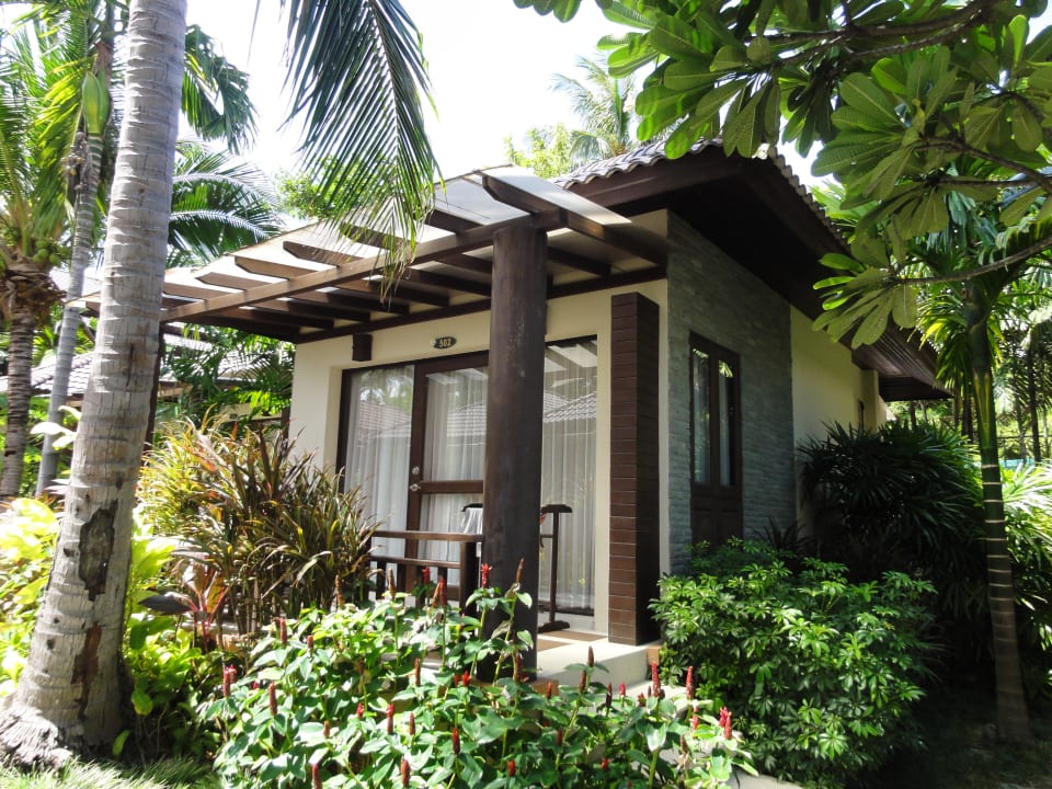Die "Villa" von aussen Hotel Baan Chaweng Beach Resort & Spa