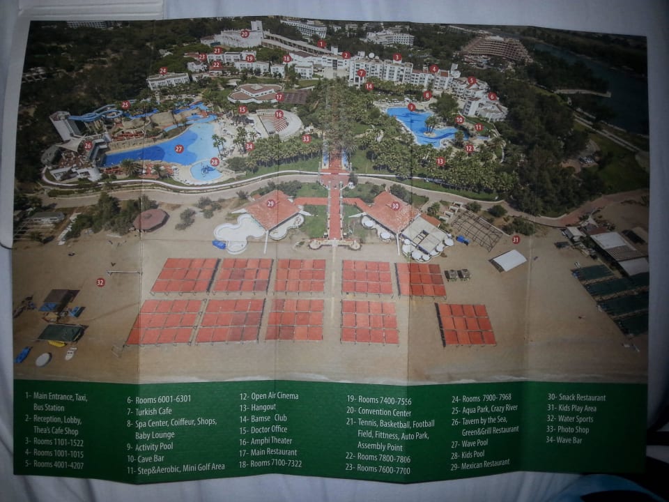 Infrastruktura Monachus Family Resort Sorgun