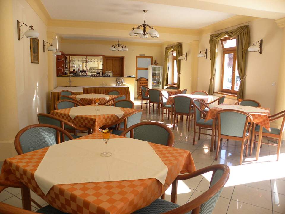 Der Frühstücksbereich Hotel Ametiszt Harkány