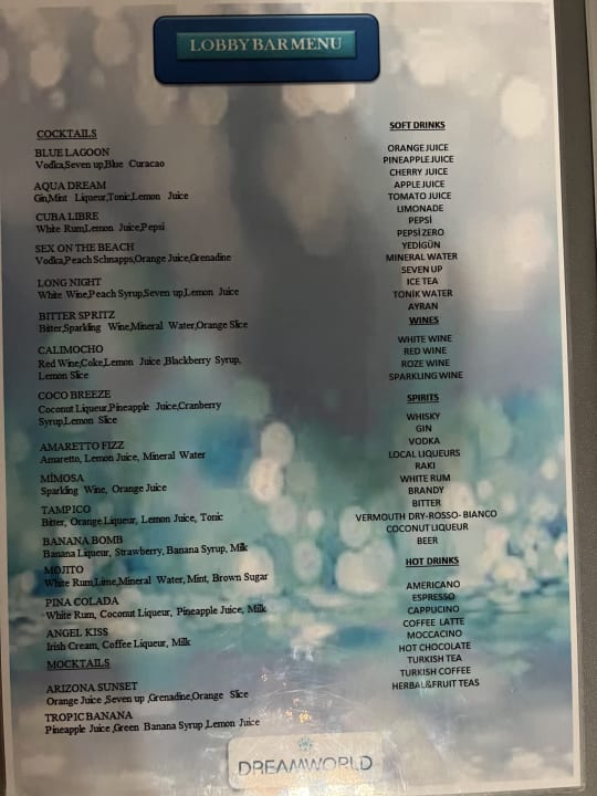 Gastro Dream World Aqua Hotel