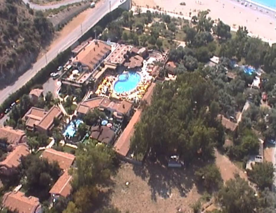 Luftaufnahme Hotelanlage Ölüdeniz Beach Resort by Z Hotels