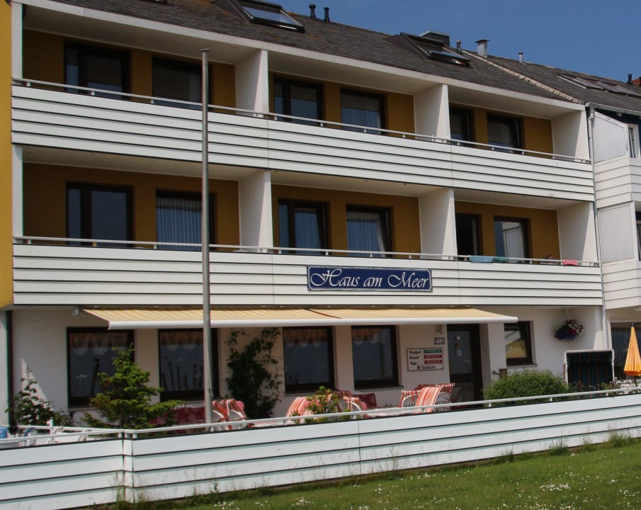 Ansicht von der Promenade Haus am Meer