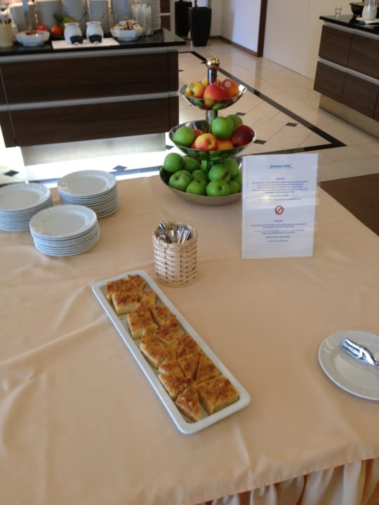 Frühstücksbuffet Apartment-Hotel Hamburg Mitte