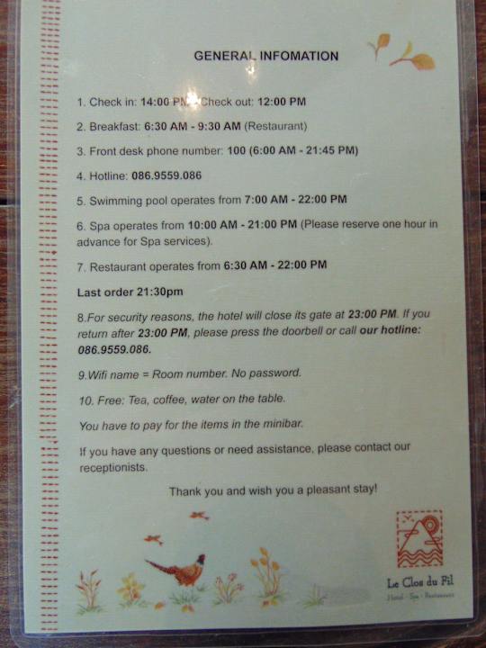 Sonstiges Le Clos Du Fil