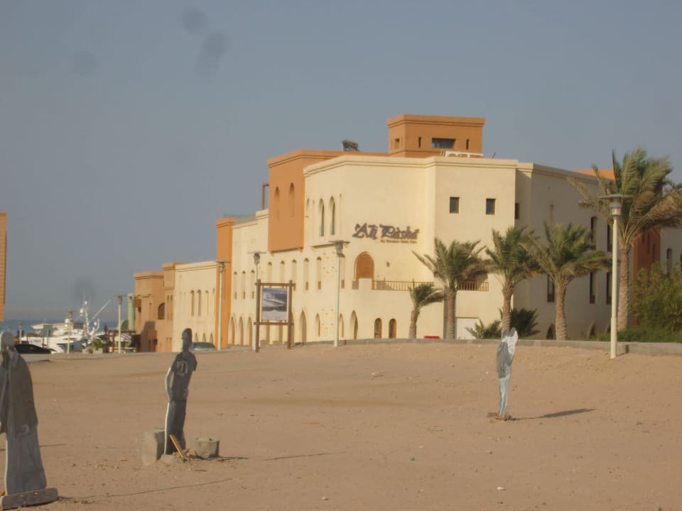 Aus der Ferne Ali Pasha Hotel