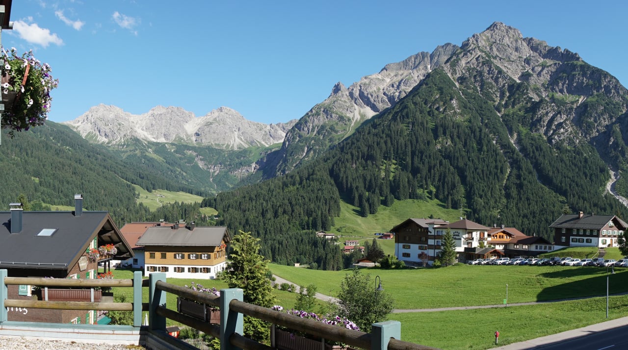 Ausblick IFA Alpenrose Hotel Kleinwalsertal