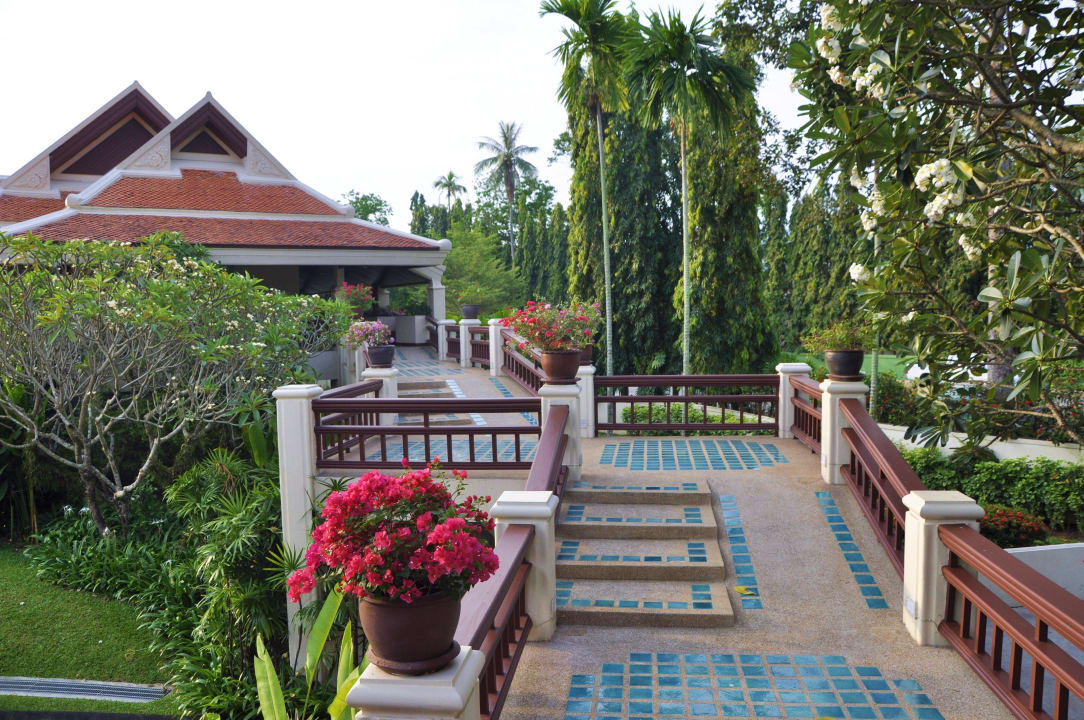 Weg zu den Suiten Santiburi Koh Samui