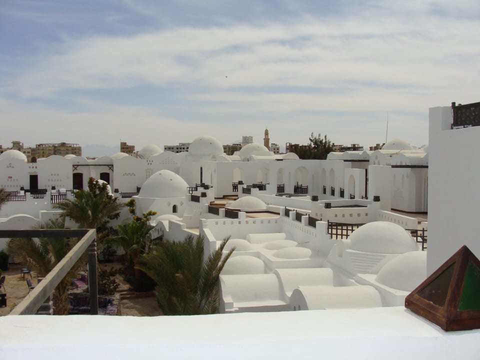 Ausblick von der Shisha-Bar Arabella Azur Resort