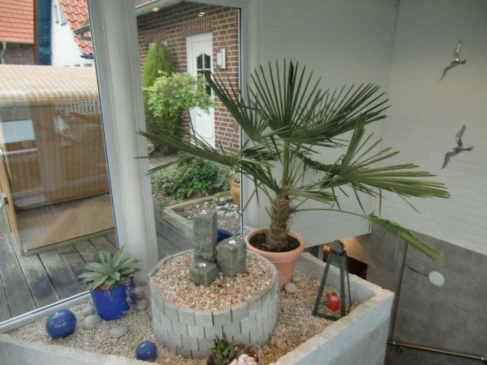Schöner Eingangsbereich Hotel Schluister Park