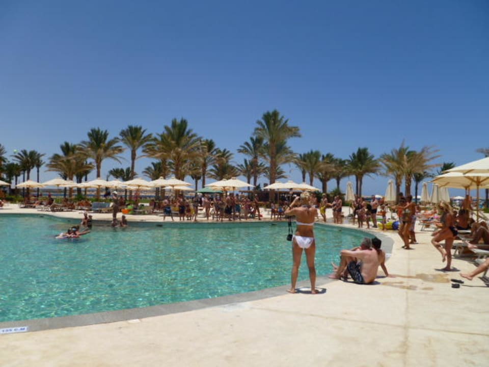 Poolausblicke Richtung Meer Stella Beach Resort & Spa Makadi Bay