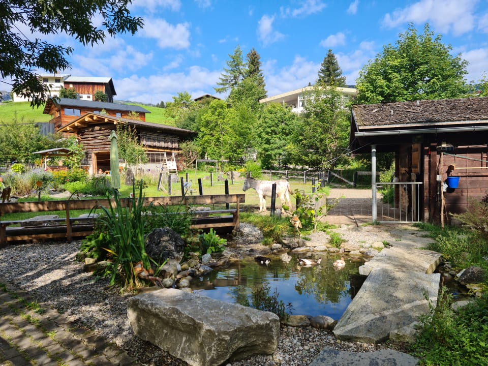 Gartenanlage Biohotel Walser Stuba